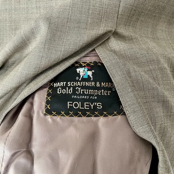 Hart Schaffner Marx Vintage Men's Coat Jacket Blazer Casual Oversized Grandpa - Picture 5 of 6